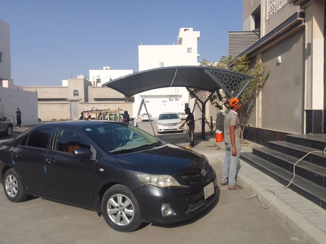 مظلات سيارات جدة حي ابحر الشمالية : الأنواع الأكثر شيوعاً والمواصفات الفنية لضمان الجودة والمتانة.